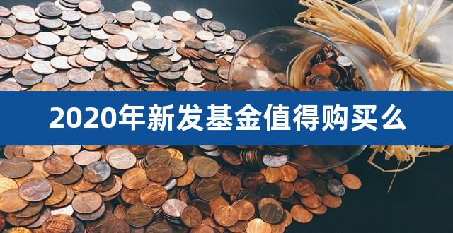 2020年新发基金值得购买么（2020年基金） 