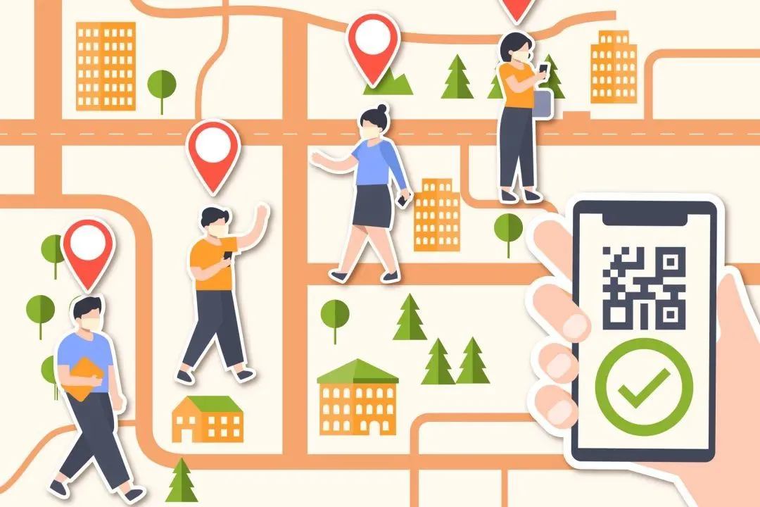 行程码查验 （图源：摄图网）