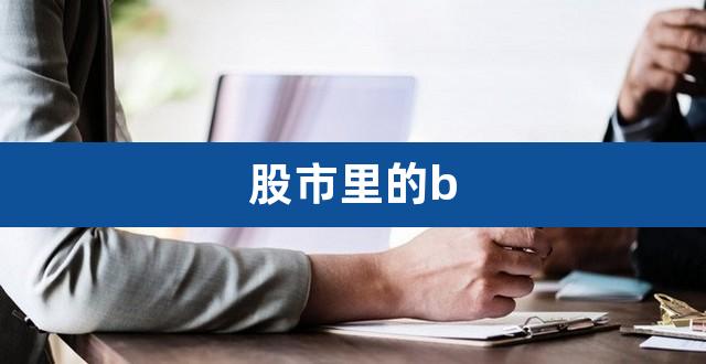 股市里的b（股市显示b是什么意思） 