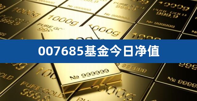 007685基金今日净值(华商电子行业007685)