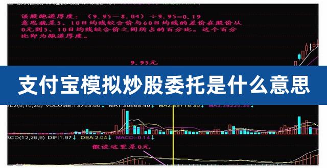 支付宝模拟炒股委托是什么意思（支付宝模拟炒股和实盘） 