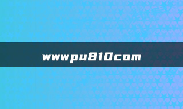 wwwpu810com