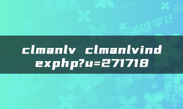clmanlv clmanlvindexphp?u=271718